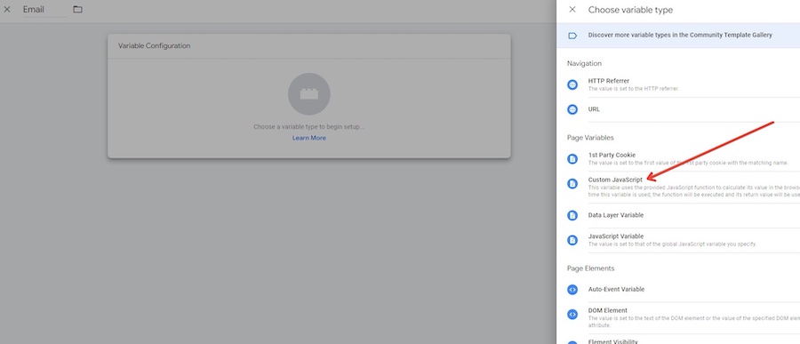 screenshot that shows steps in setting up enhanced conversions in google tag manager