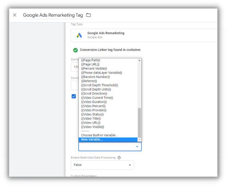 how to set up dynamic remarketing for retail