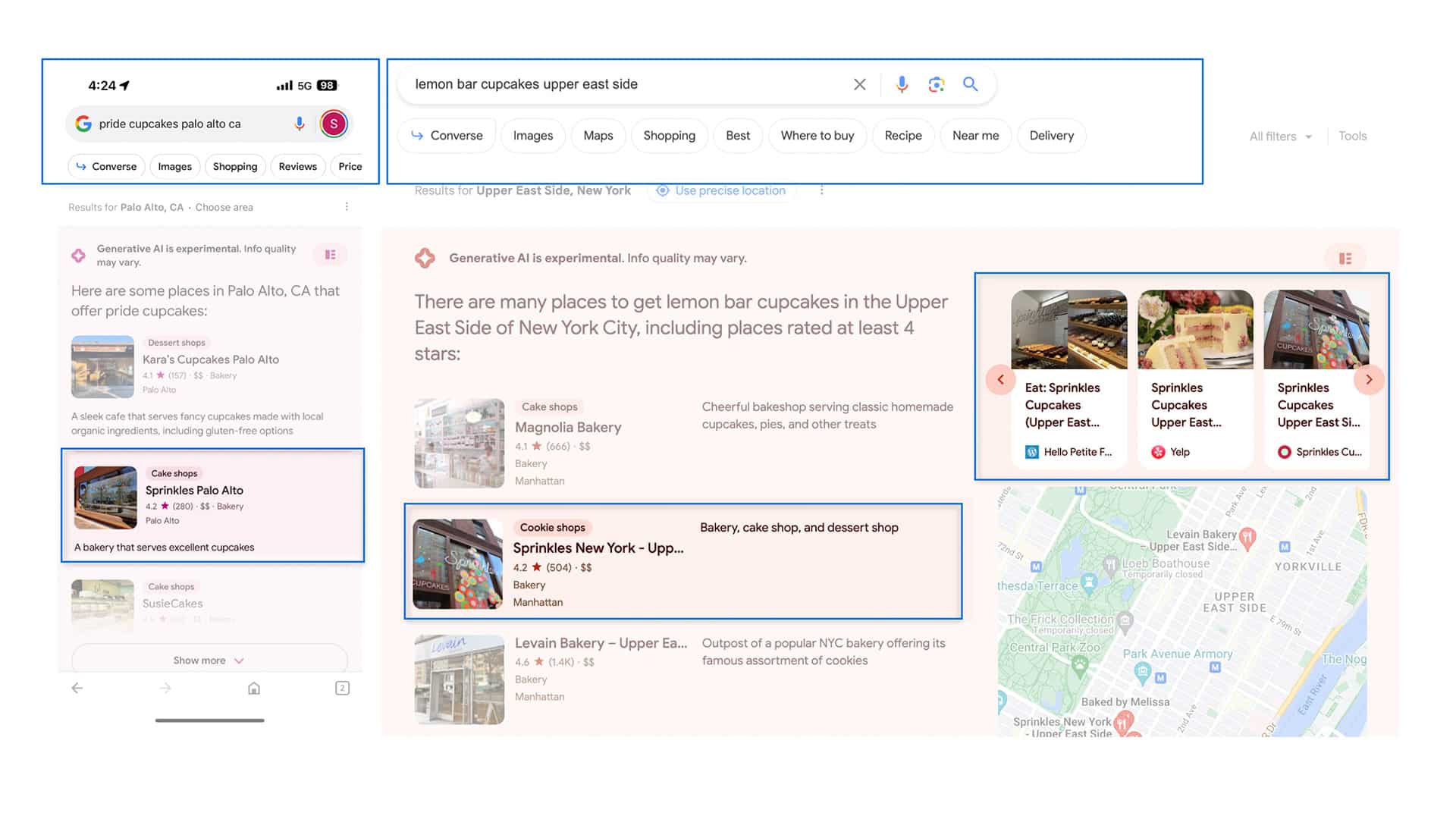 Local SERP Results AI Powered Search Planet