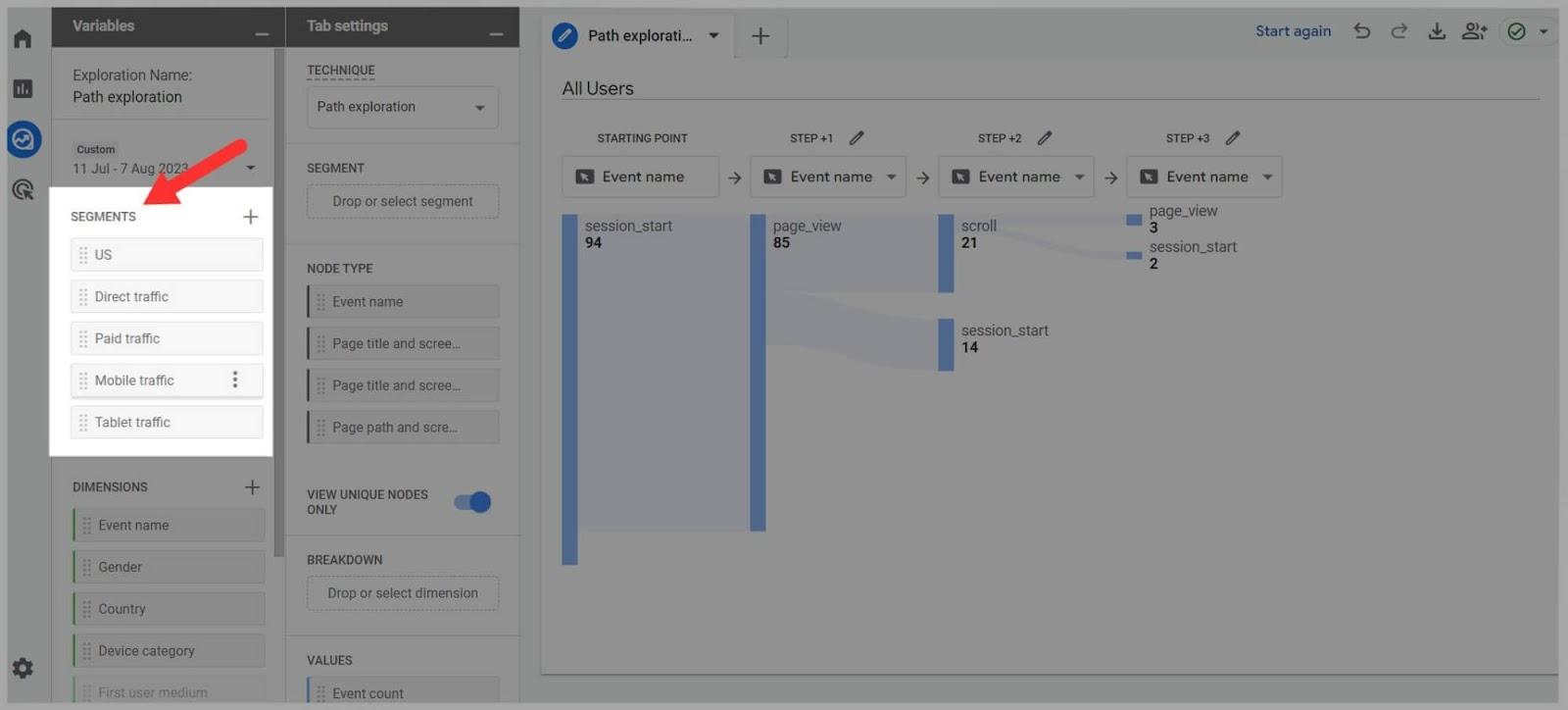 Customize your reports