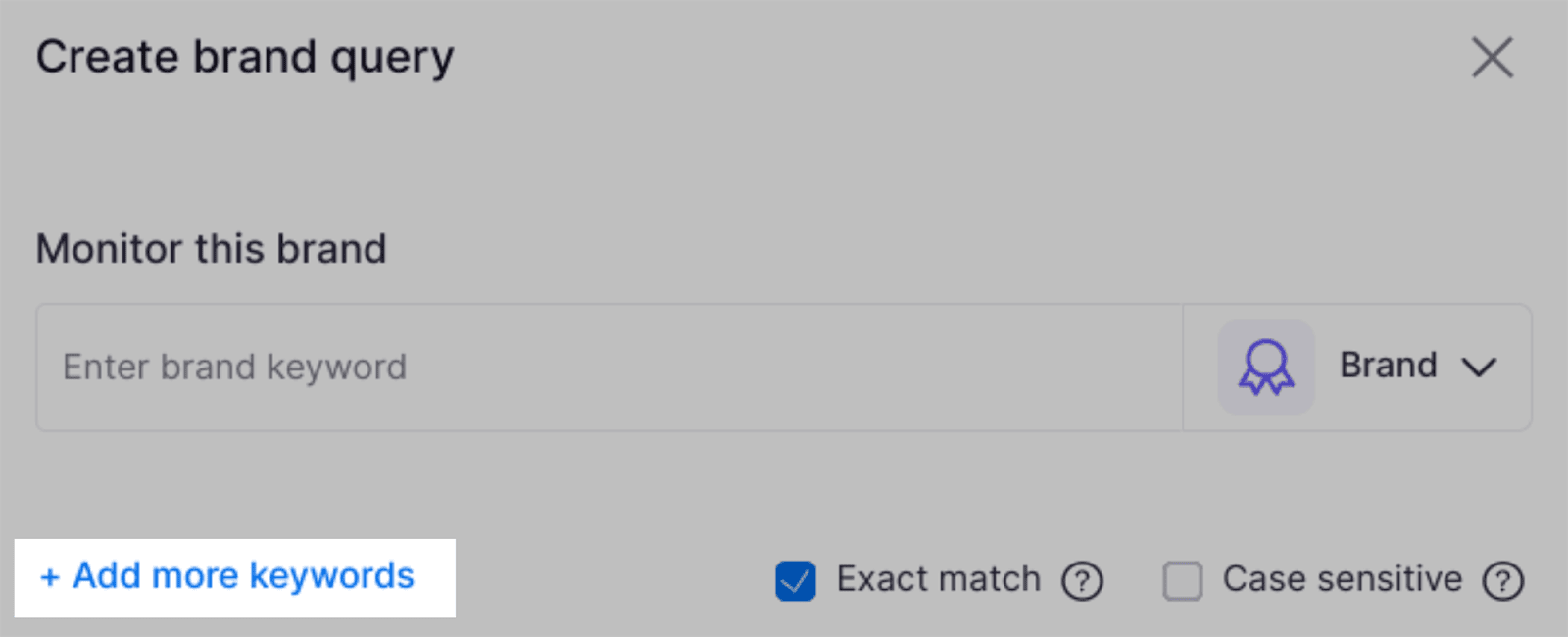 Add more keywords