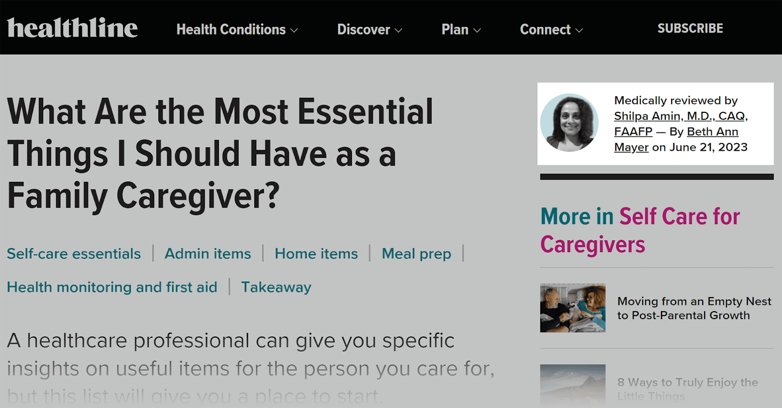 Article reviewed by a medical expert
