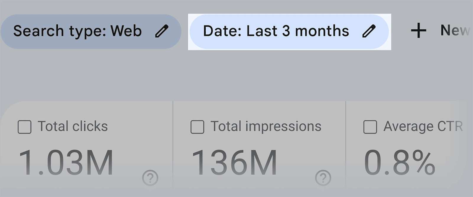 Click on ‘Last 3 months’ to see dates