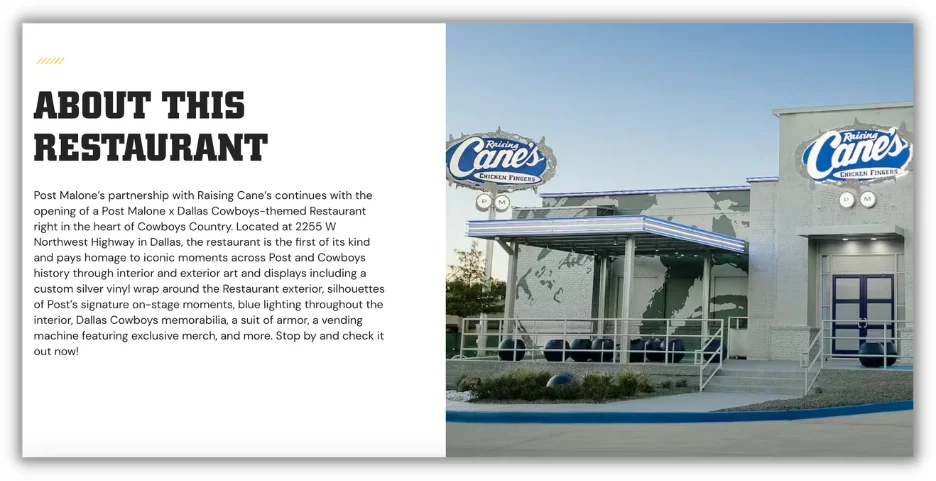 glocal marketing example raising cane's