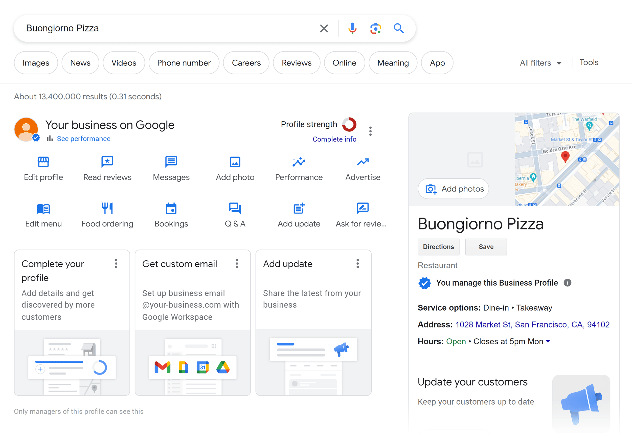 Google Business – Overview Google Business – Overview