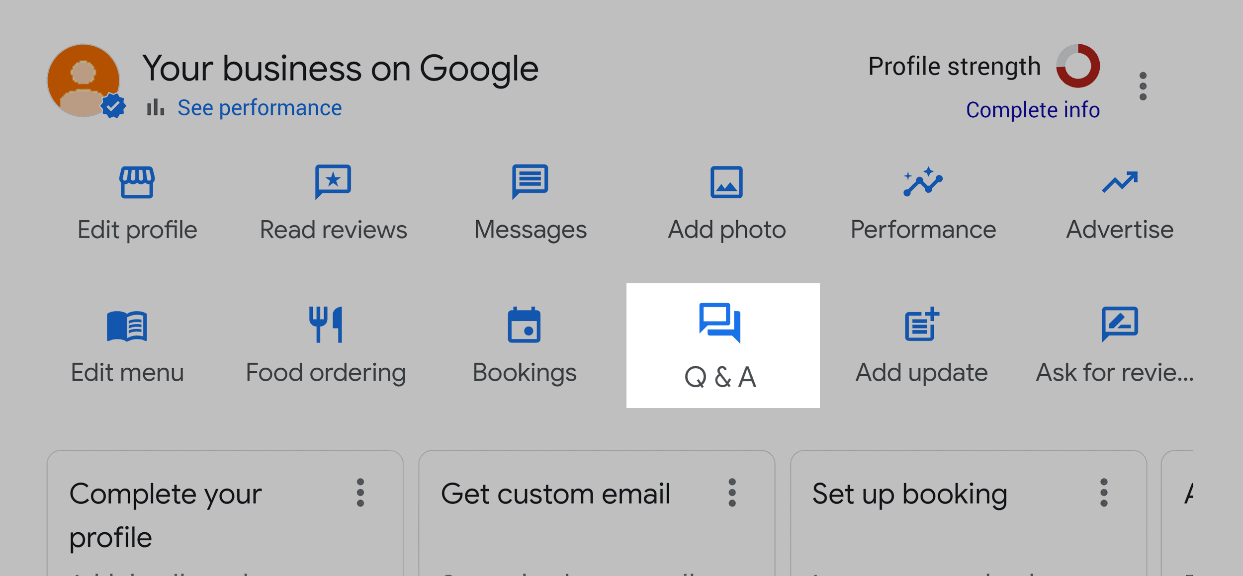 Google Business – Q&A Google Business – Q&A