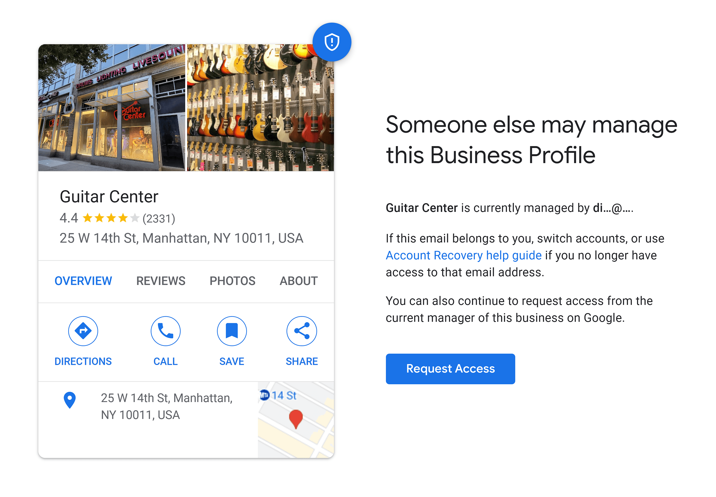 Request Access to Business Profile Request Access to Business Profile