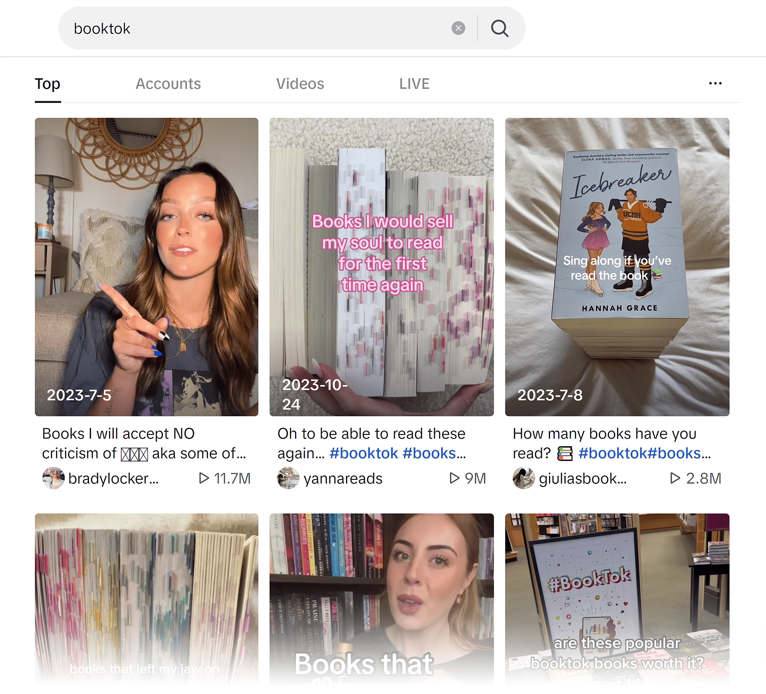 TikTok – Booktok TikTok – Booktok