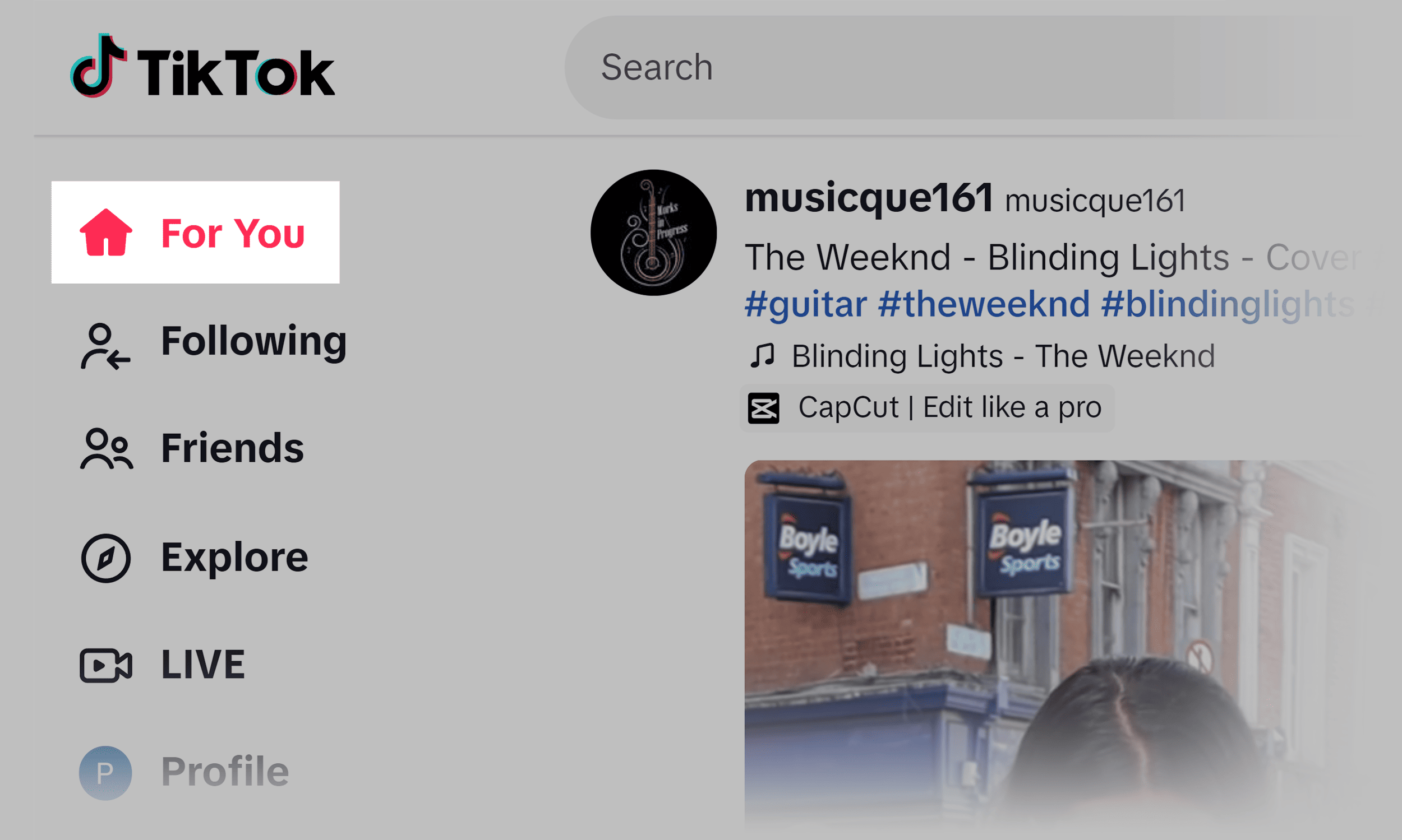 TikTok – Content discovery TikTok – Content discovery