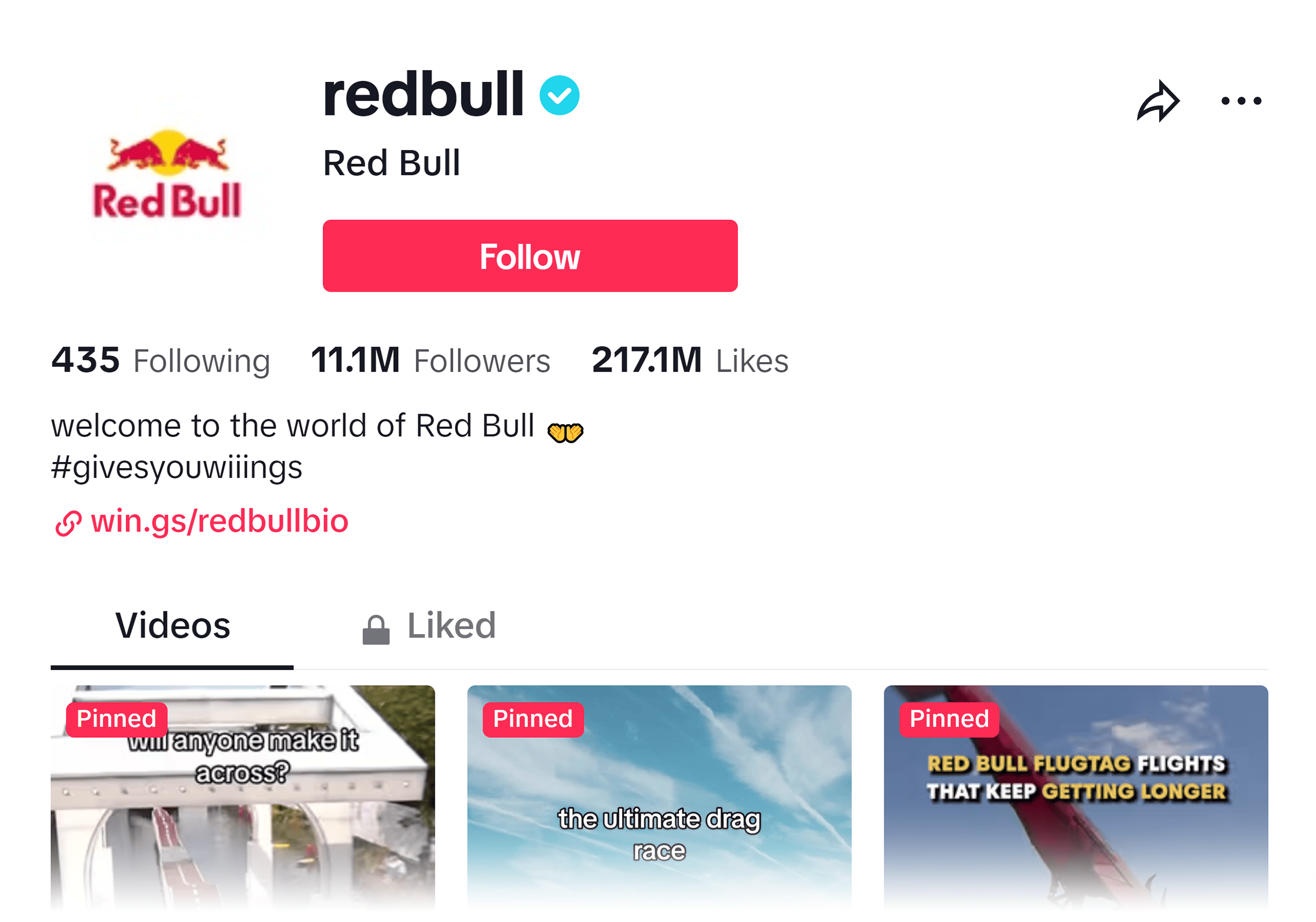 TikTok – Redbull TikTok – Redbull