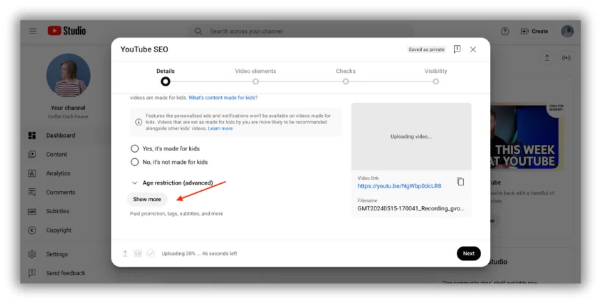 add tags to videos for youtube seo