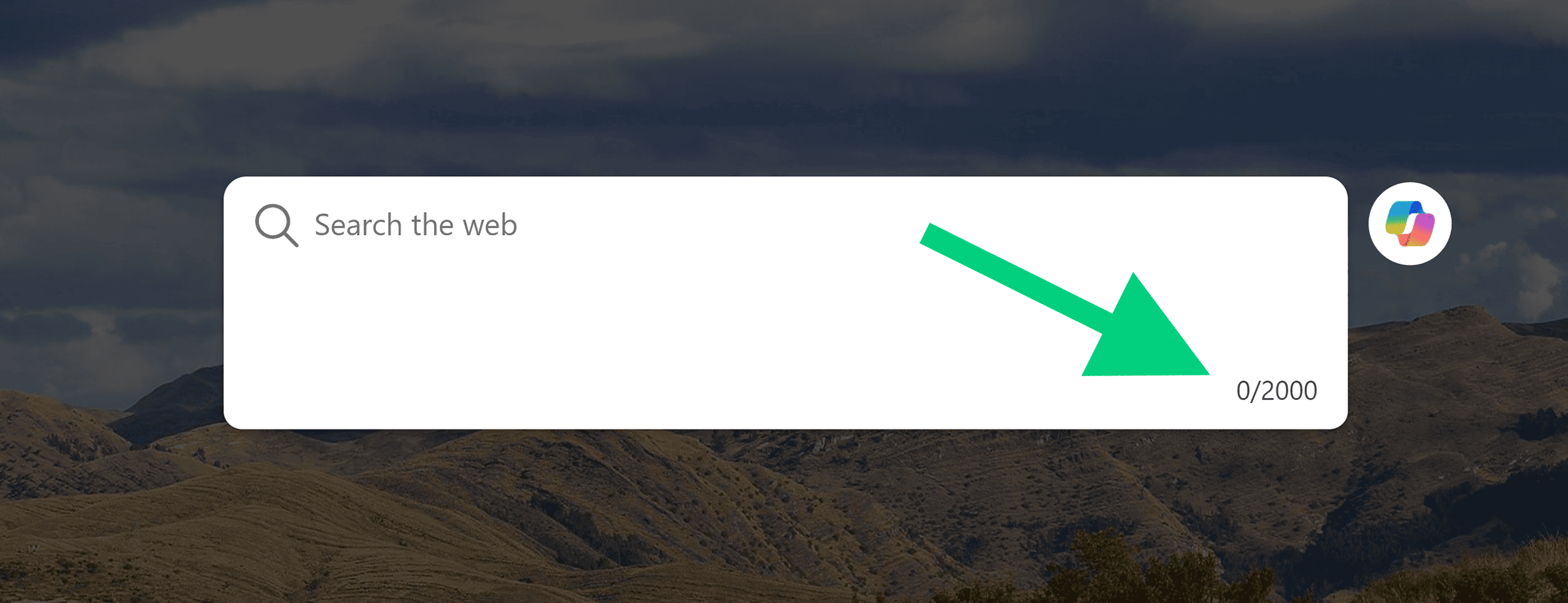 Bing – Search box