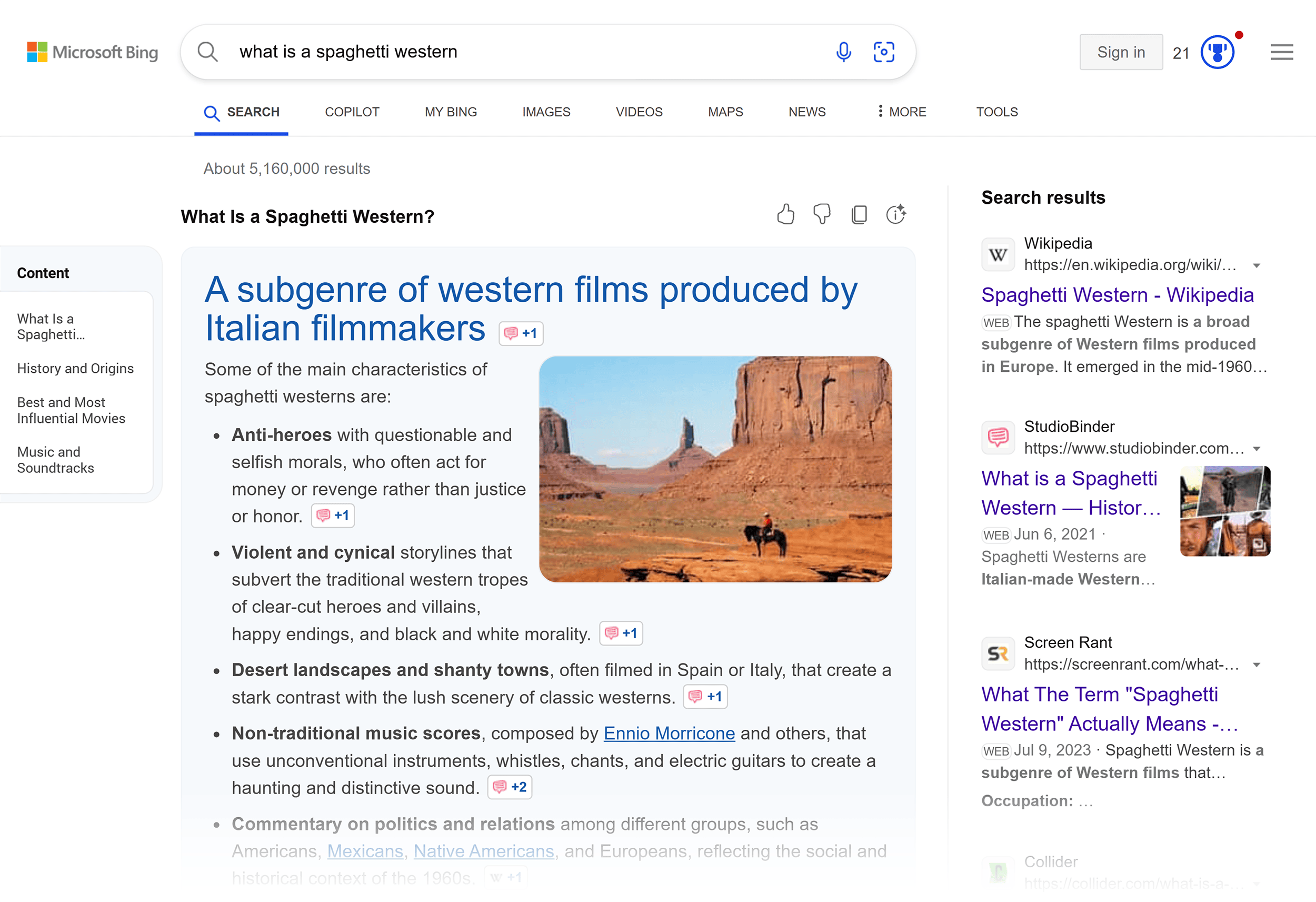 Bing – Search with Copilot