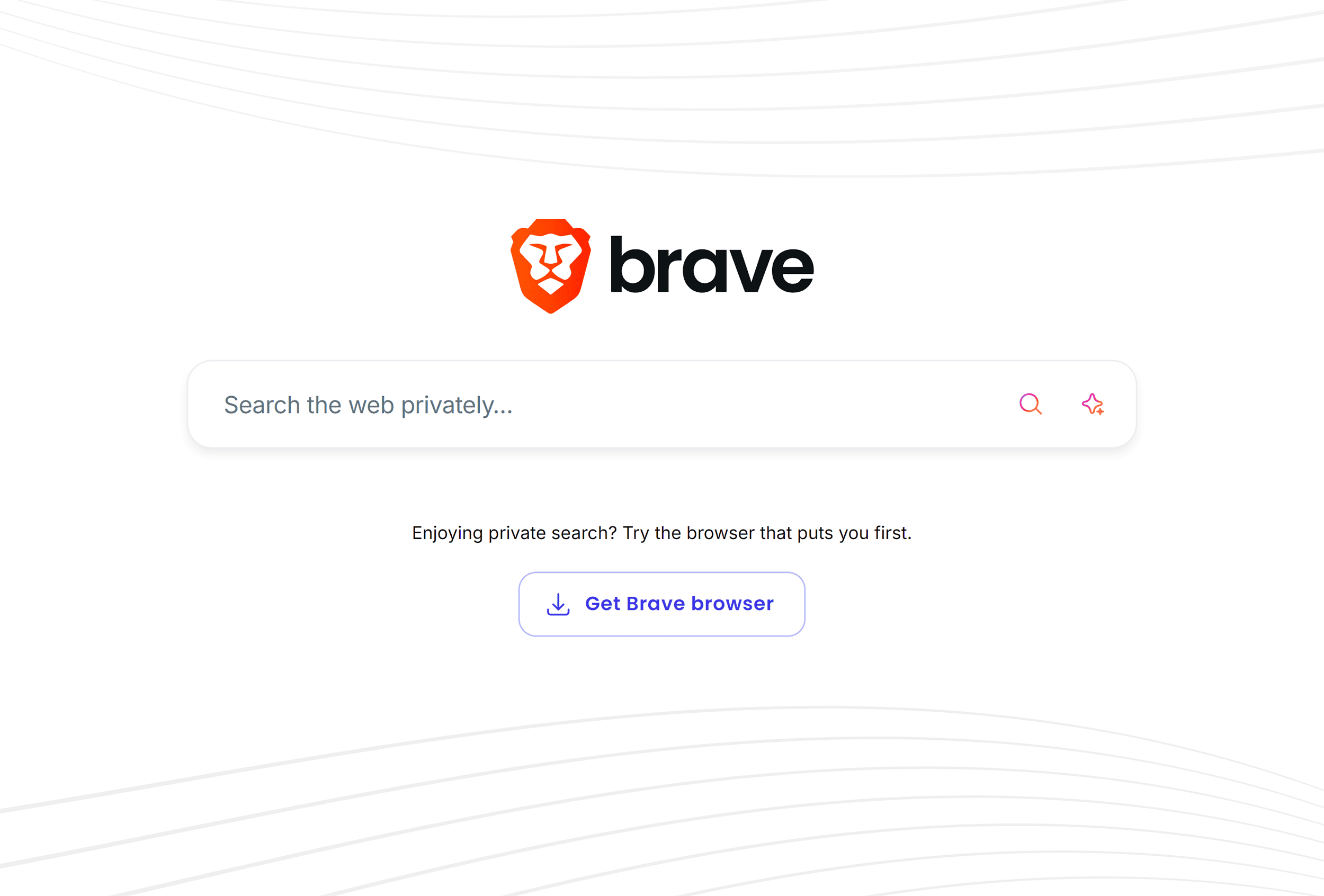 Brave – Homepage