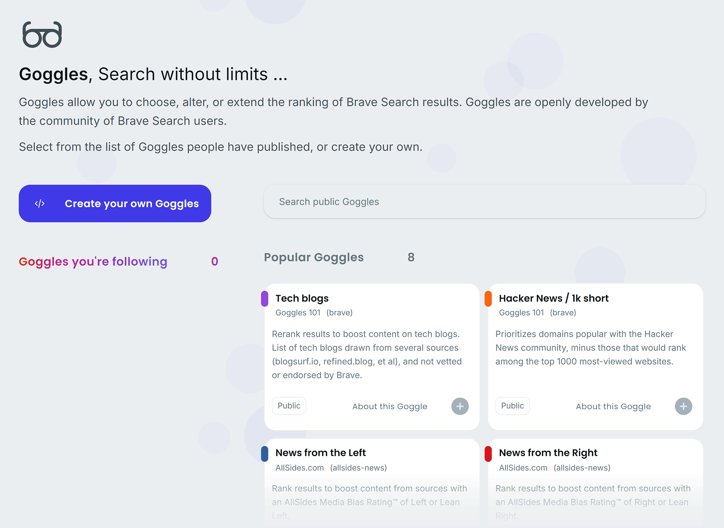 Brave – Unique insights