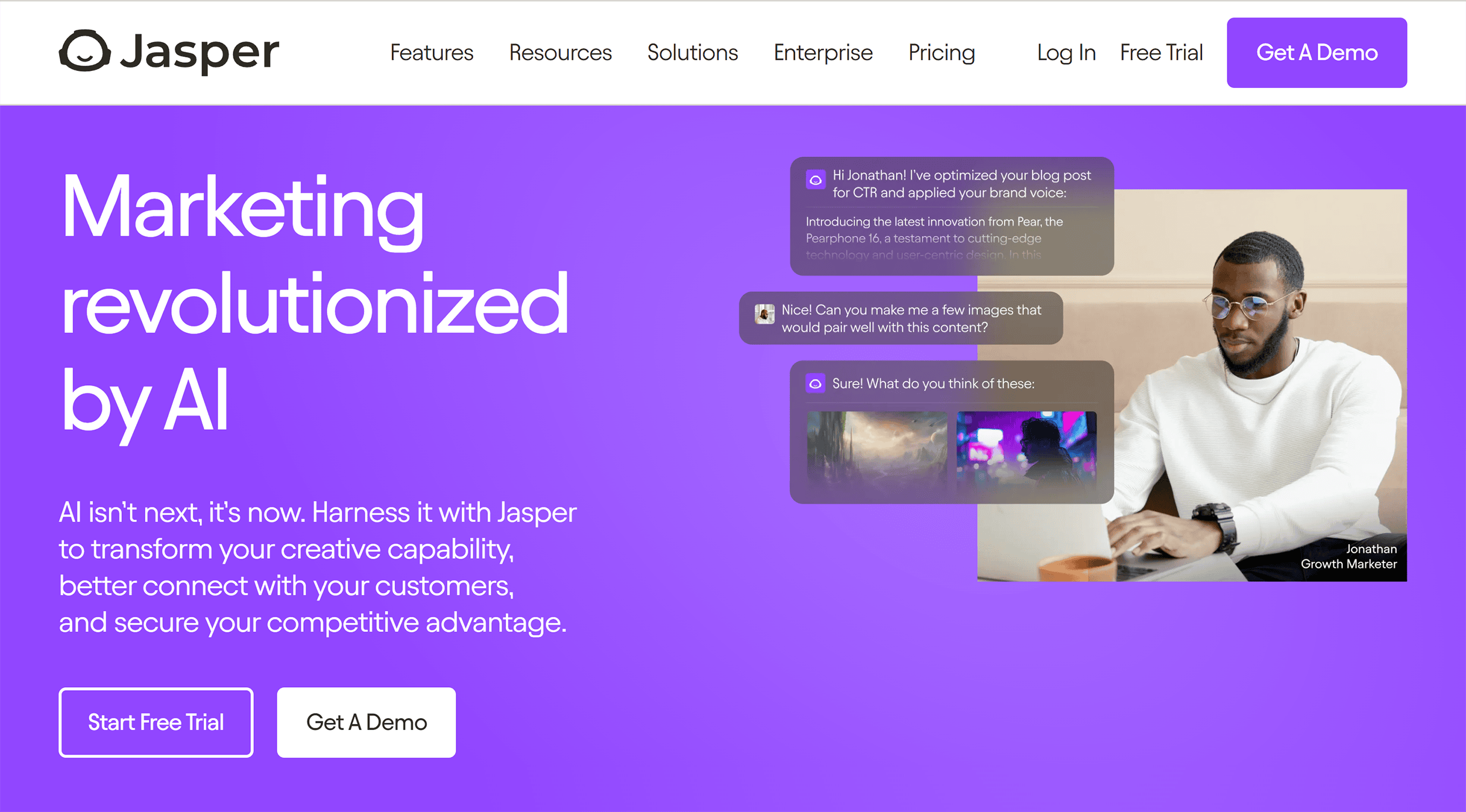 Jasper – Homepage