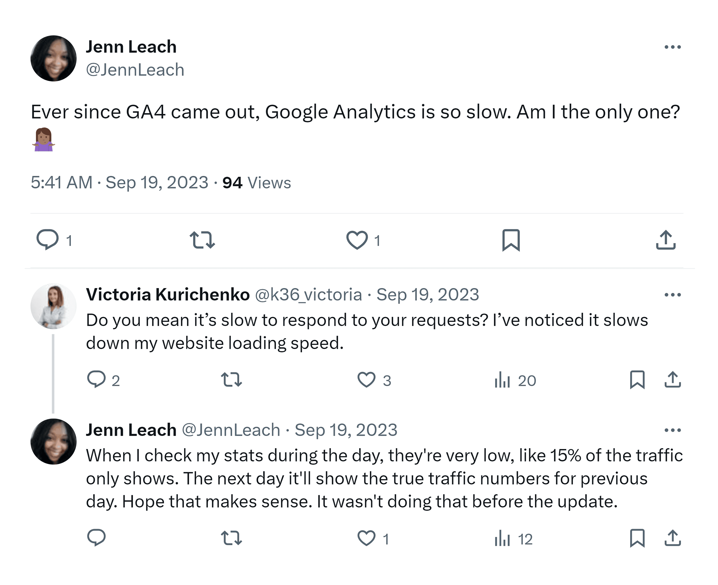 X – Jenn Leach – Status