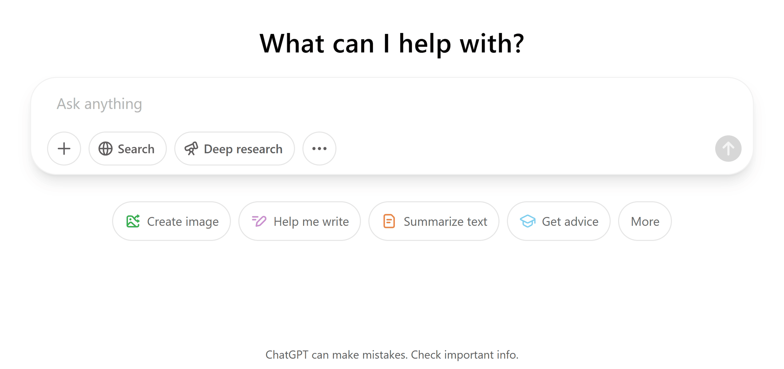 ChatGPT – After sign-up