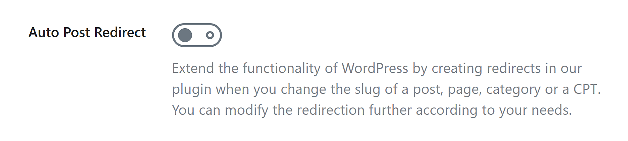 RankMath – Auto Post Redirect