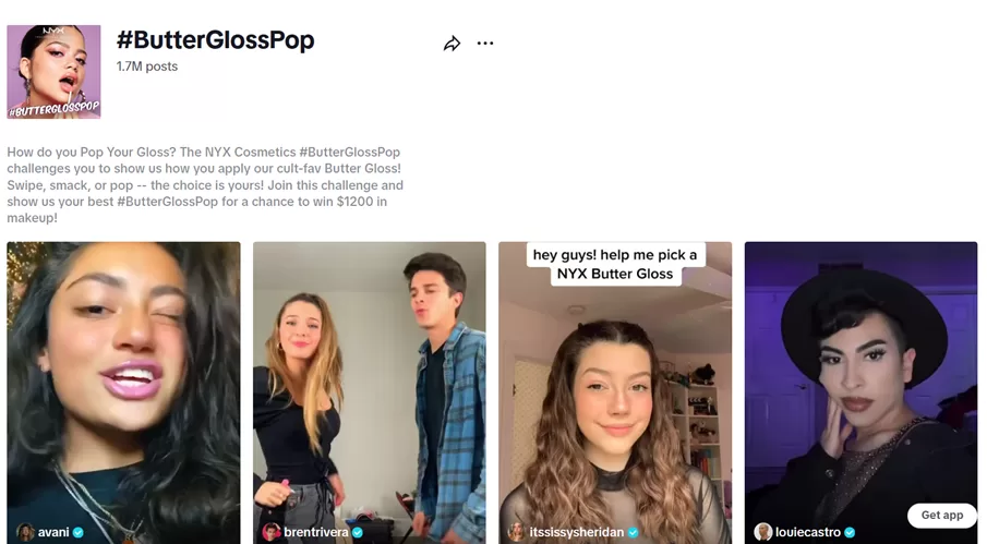 how to get user generated content - example ugc hashtag