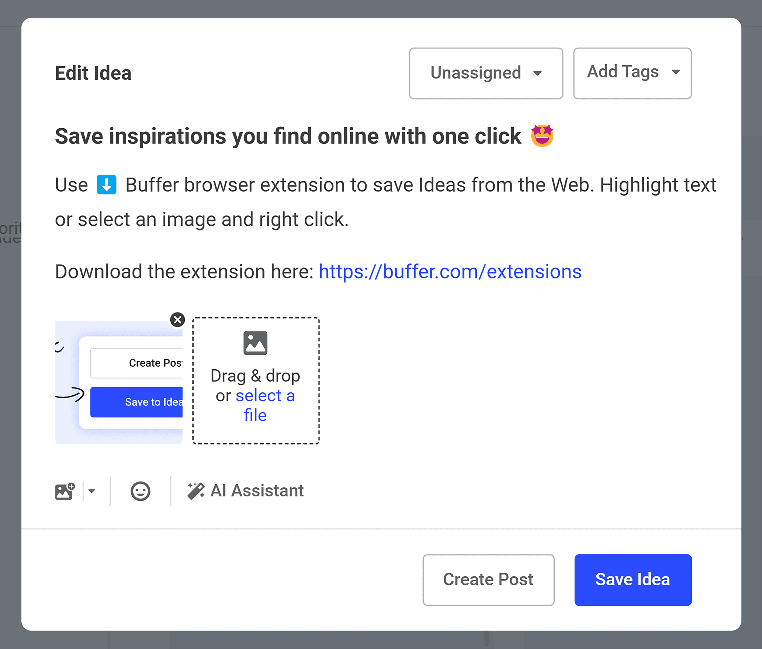 Buffer – Turning Idea into Post