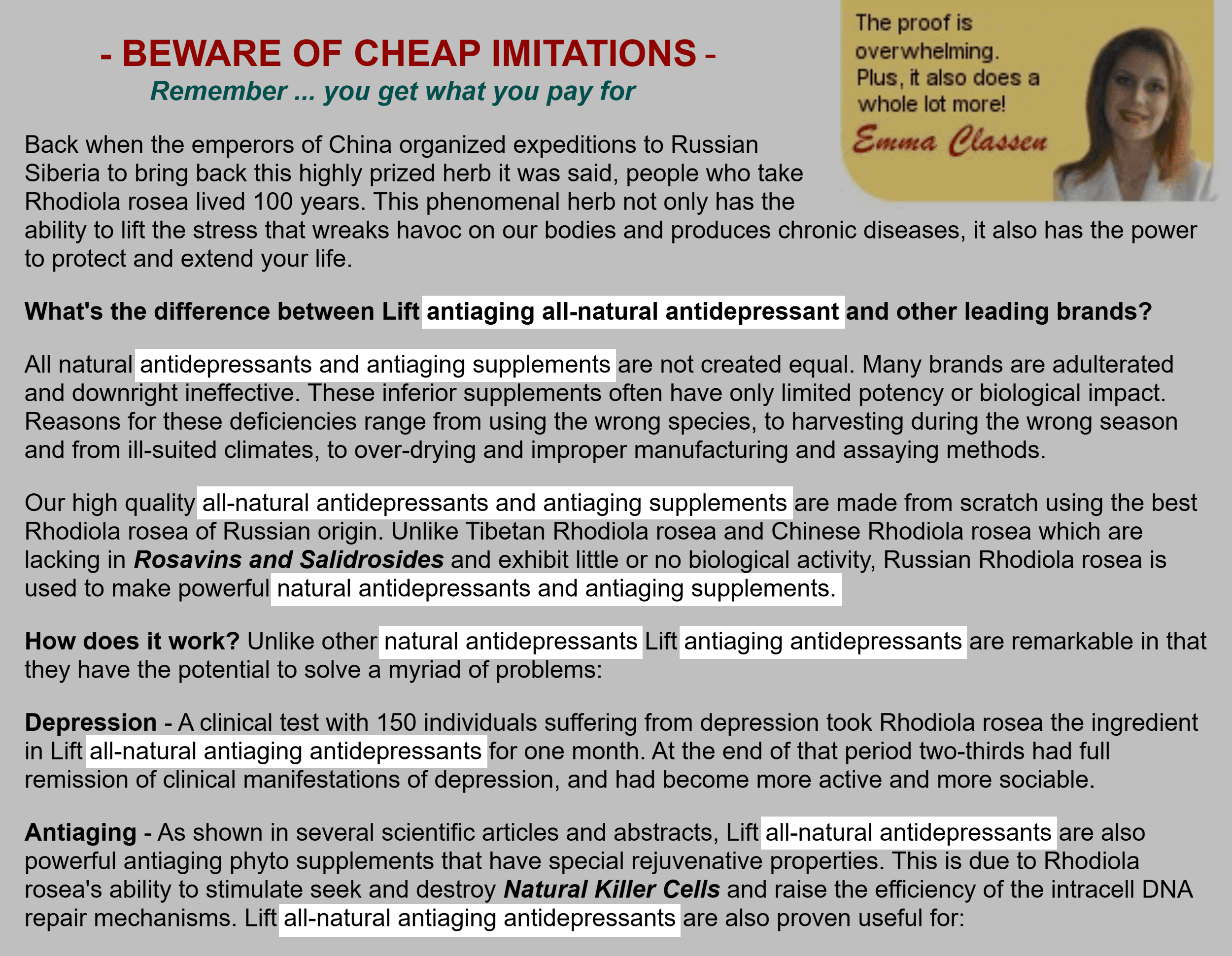 Content with no E-E-A-T