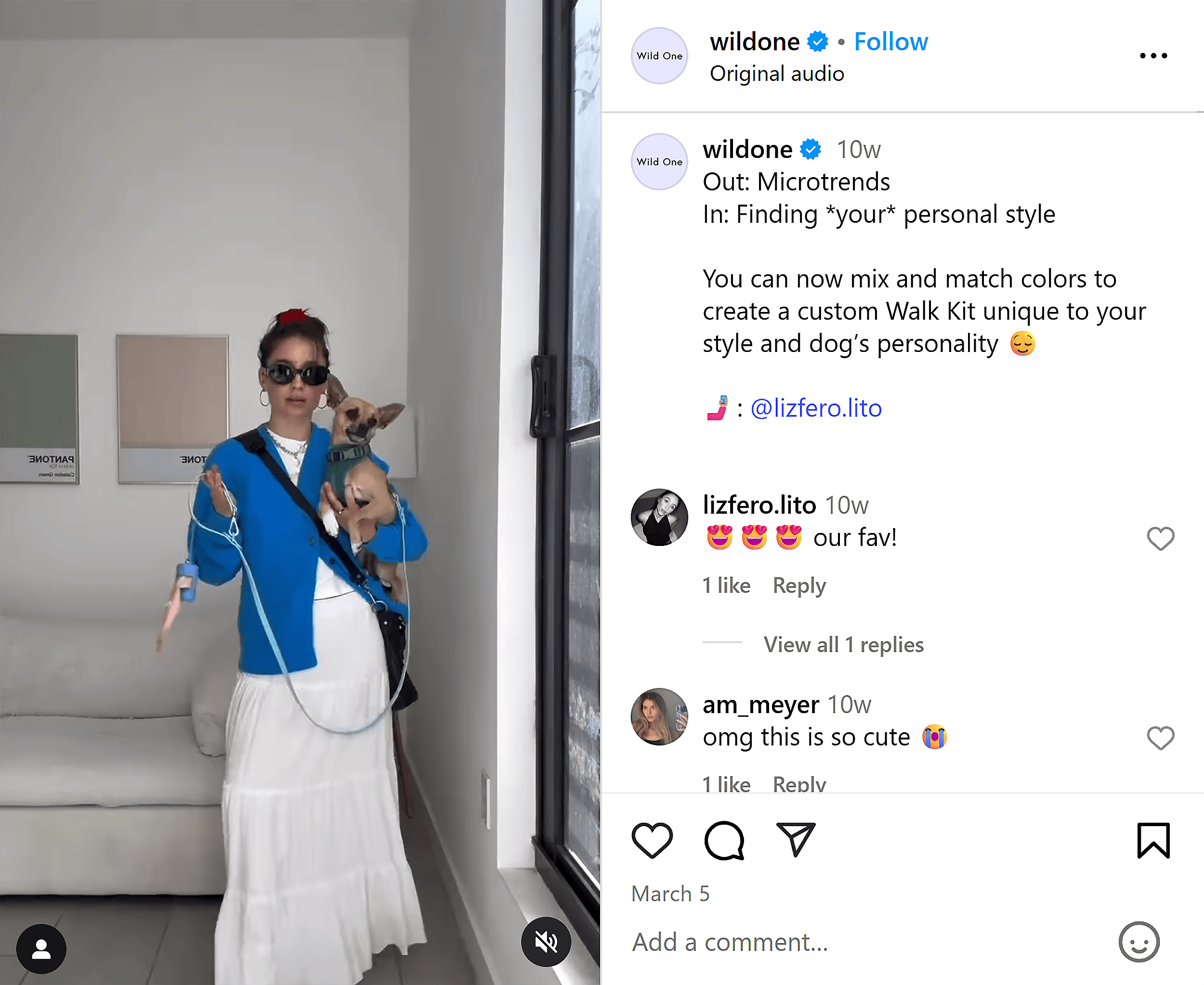 Instagram – WildOne – UGC
