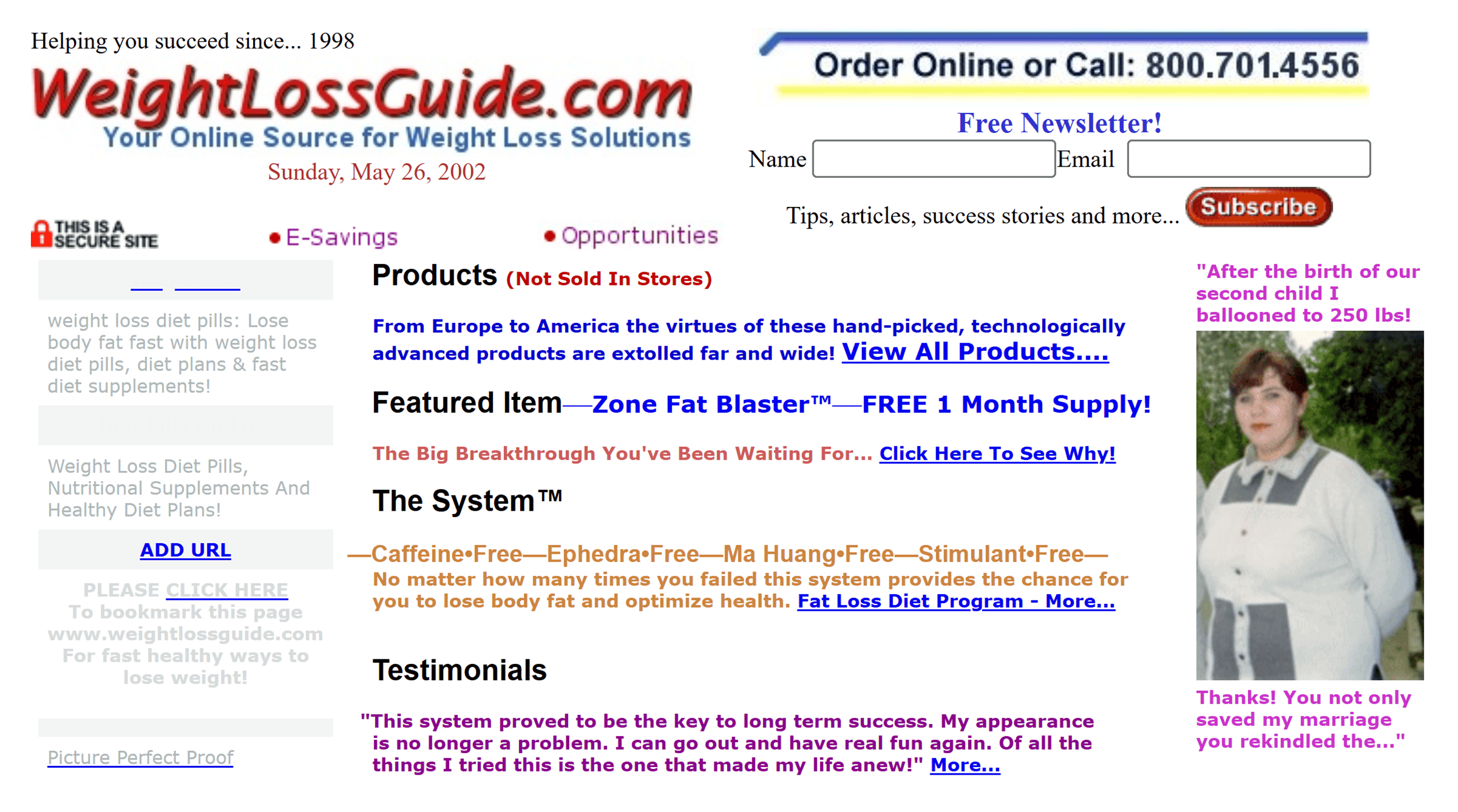 The Wayback Machine – WeightLossGuide