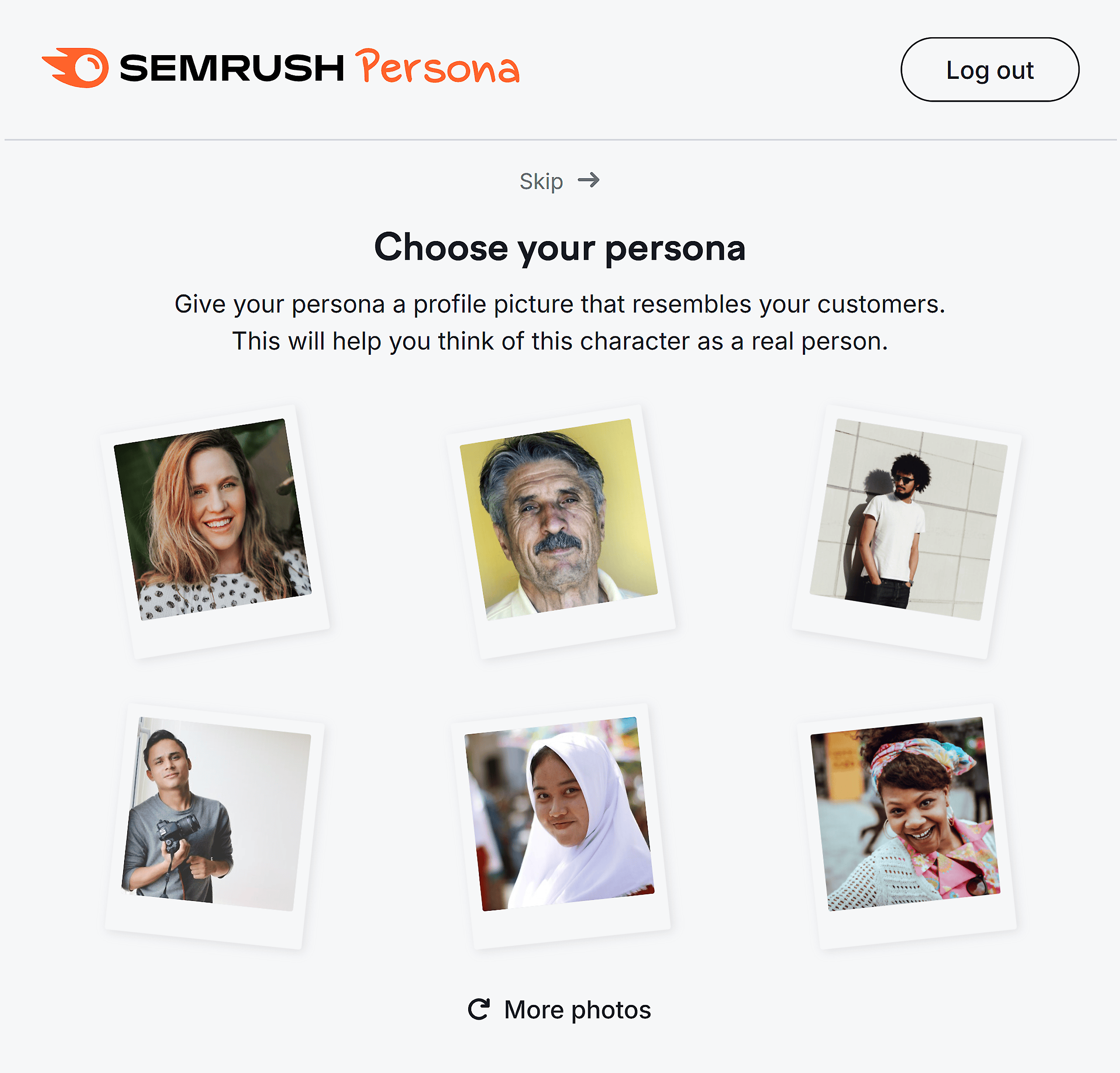 Semrush – Persona Wizard