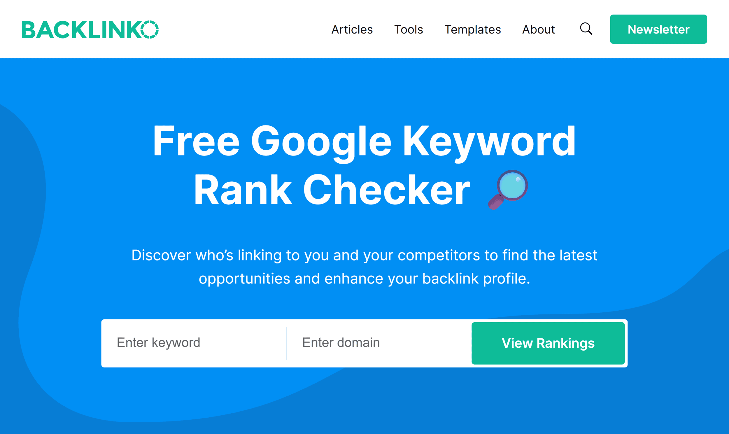 Backlinko – Rank Checker