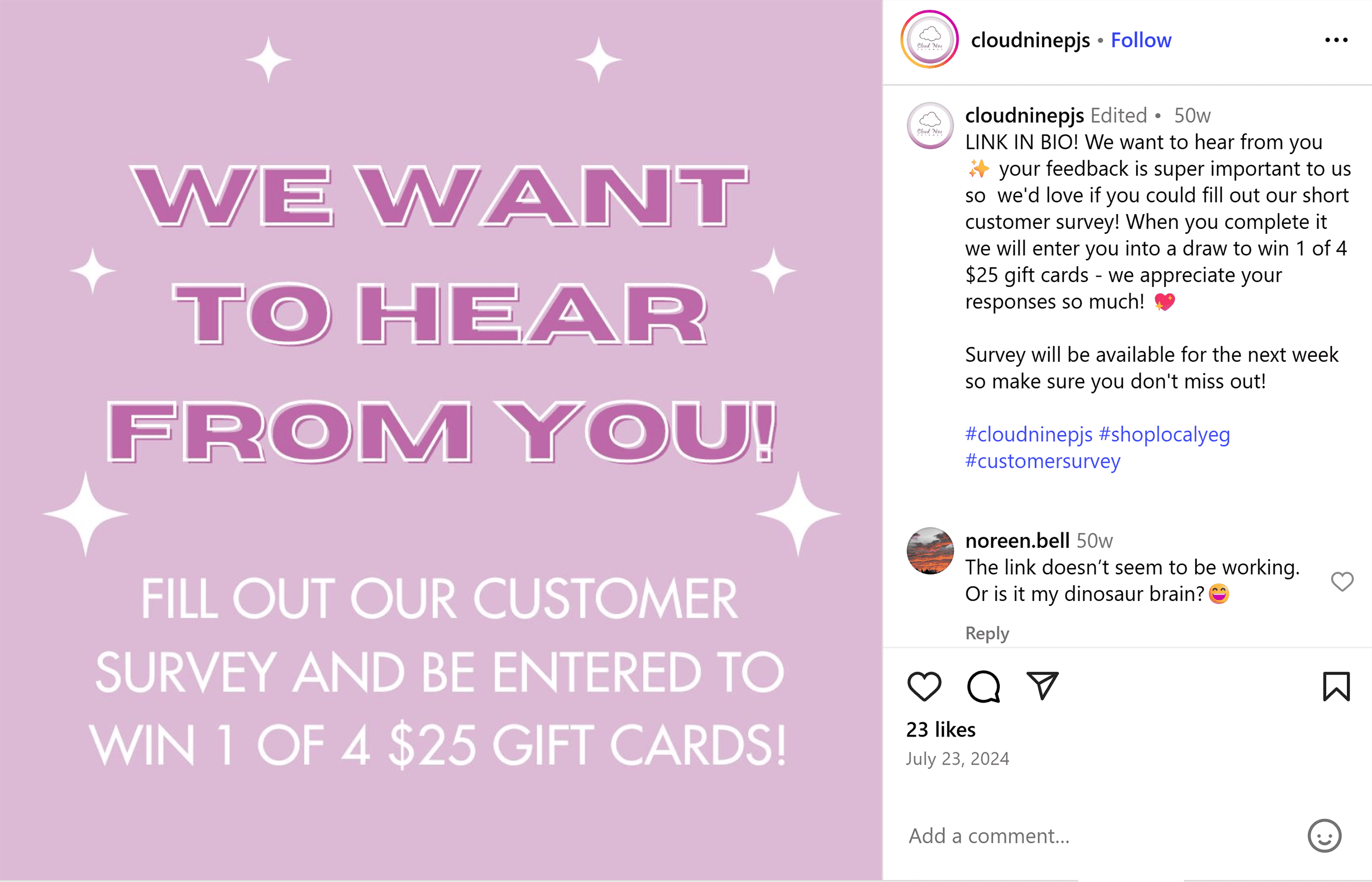 Instagram – Customer research