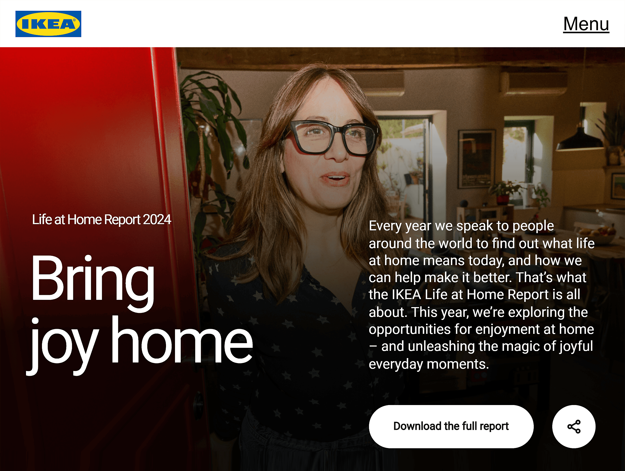 Life at Home – IKEA – Microsite