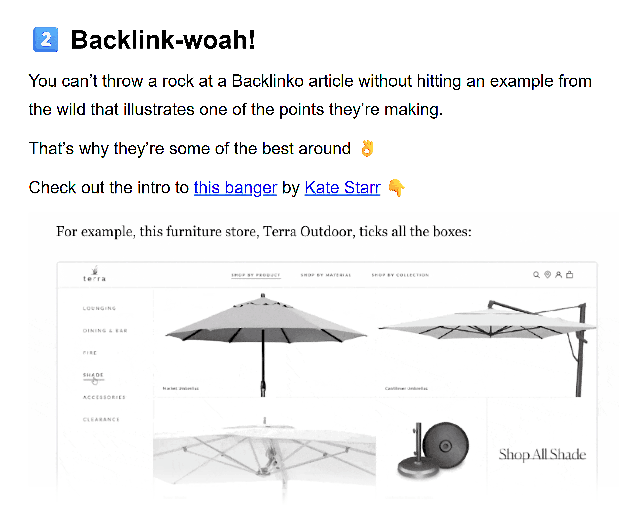 LinkedIn – Roundup featured Backlinko's article