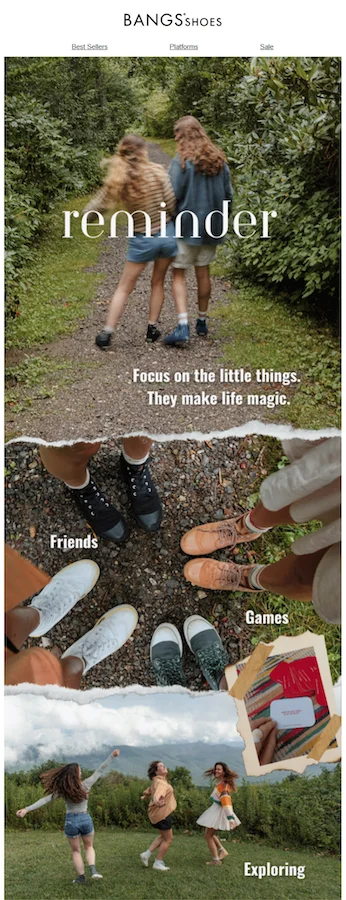 newsletter example with graphics