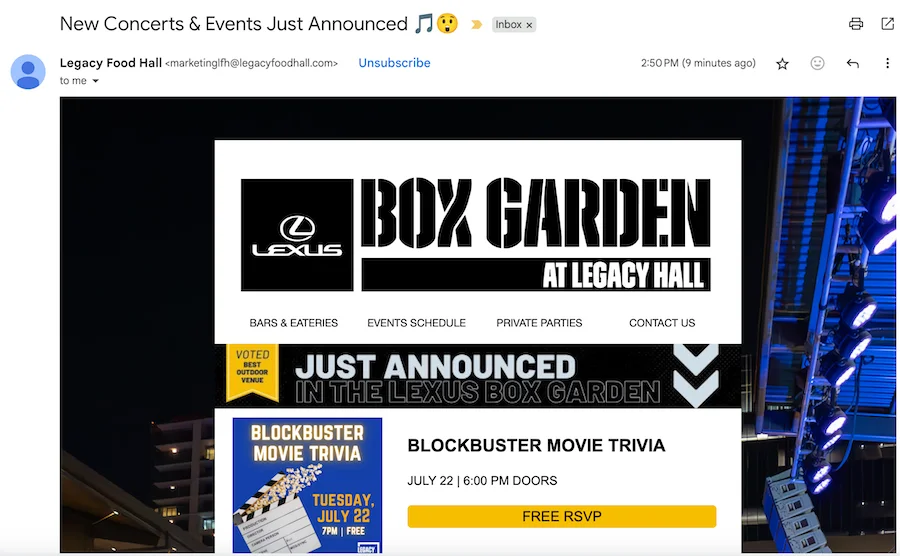 newsletter subject line with emojis