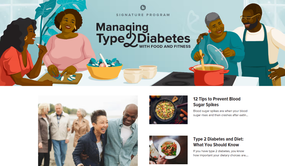 Topical authority - Diabetes care blog.