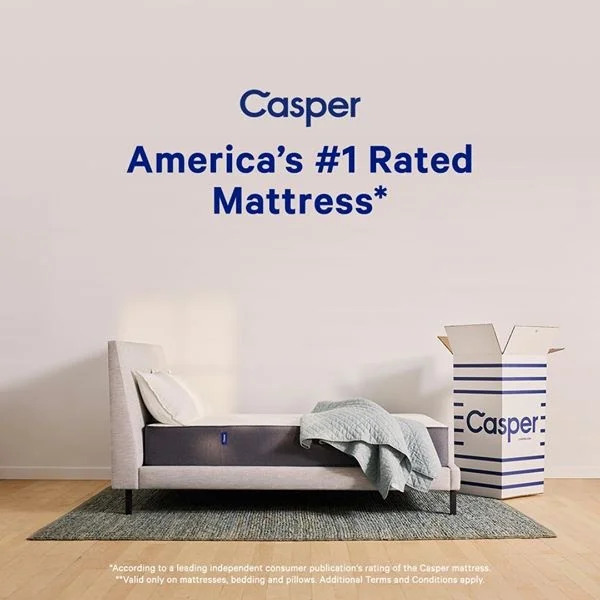 ethos example - social proof and awards - casper mattresses