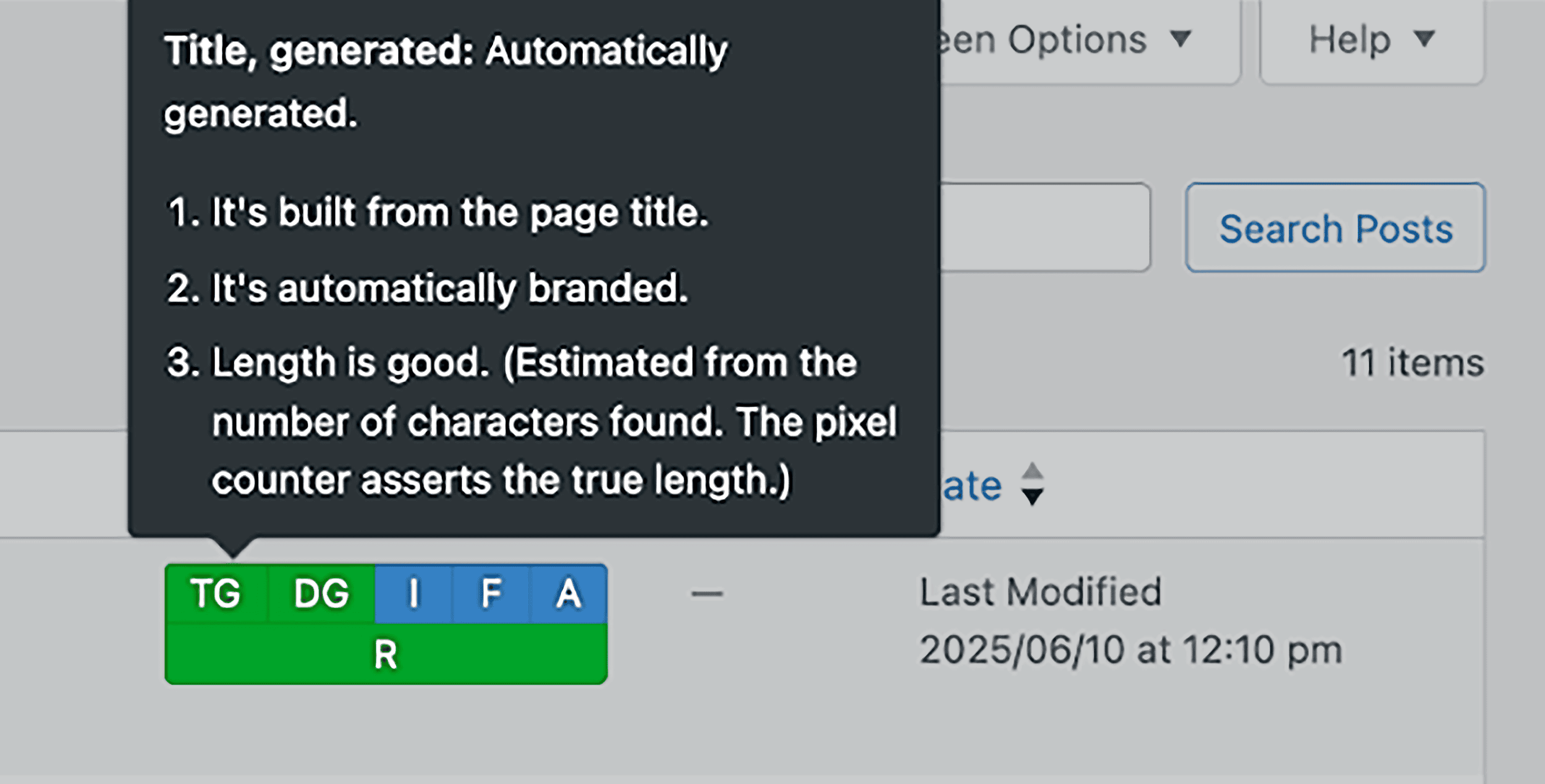 The SEO Framework – Generated Title