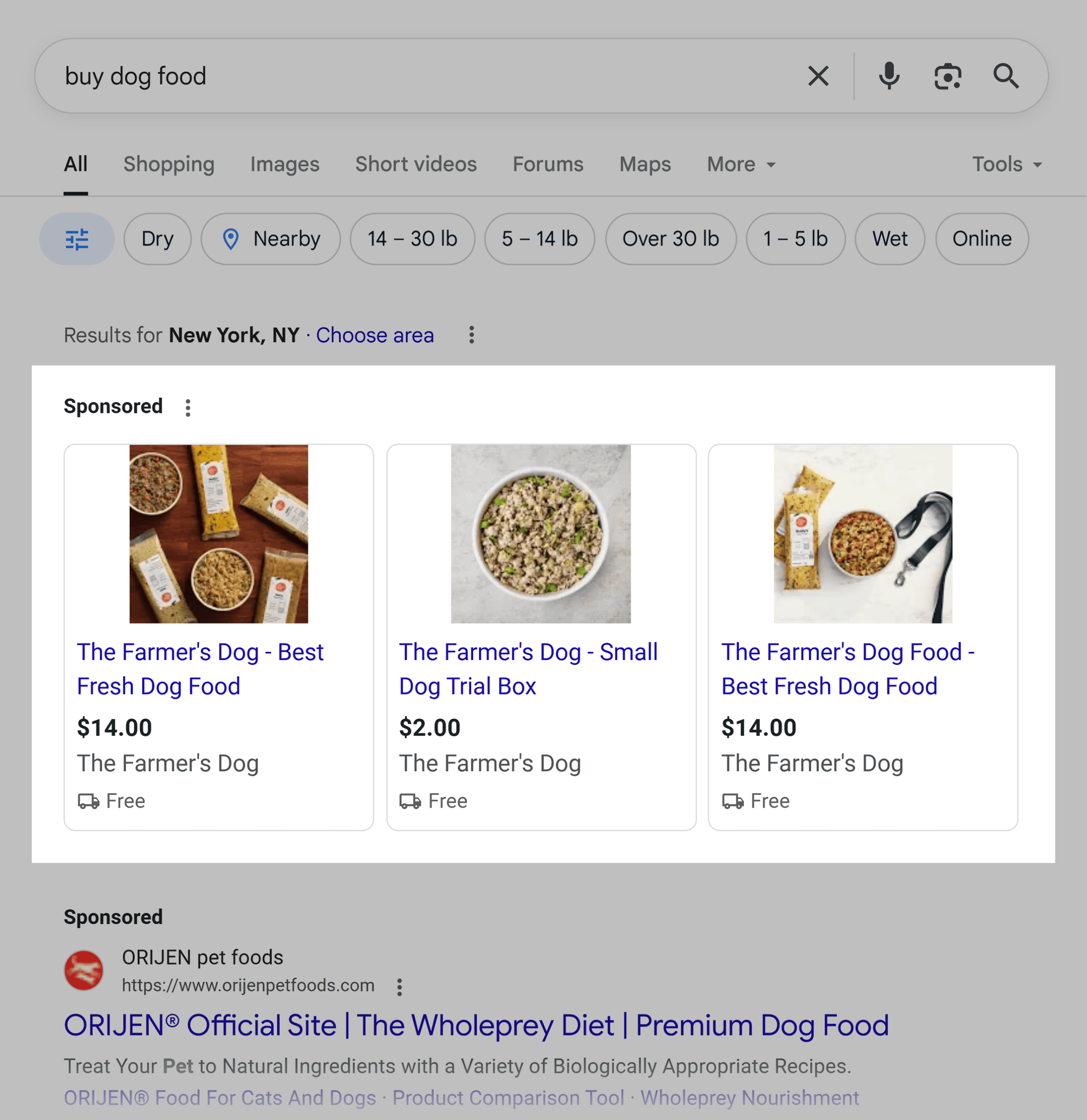 Google – Shopping Ads