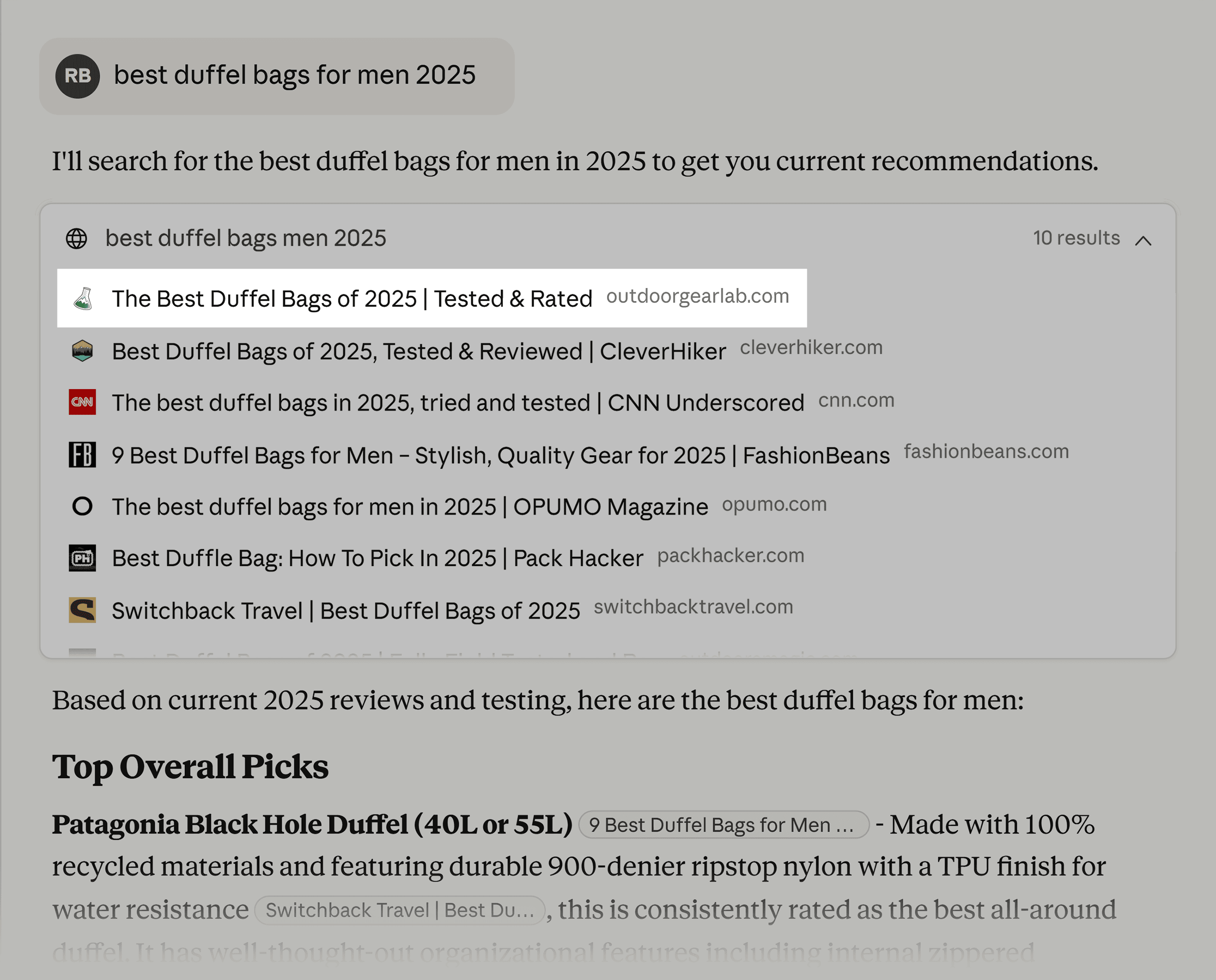 Claude – Outdoor Gear Lab result Claude – Outdoor Gear Lab result