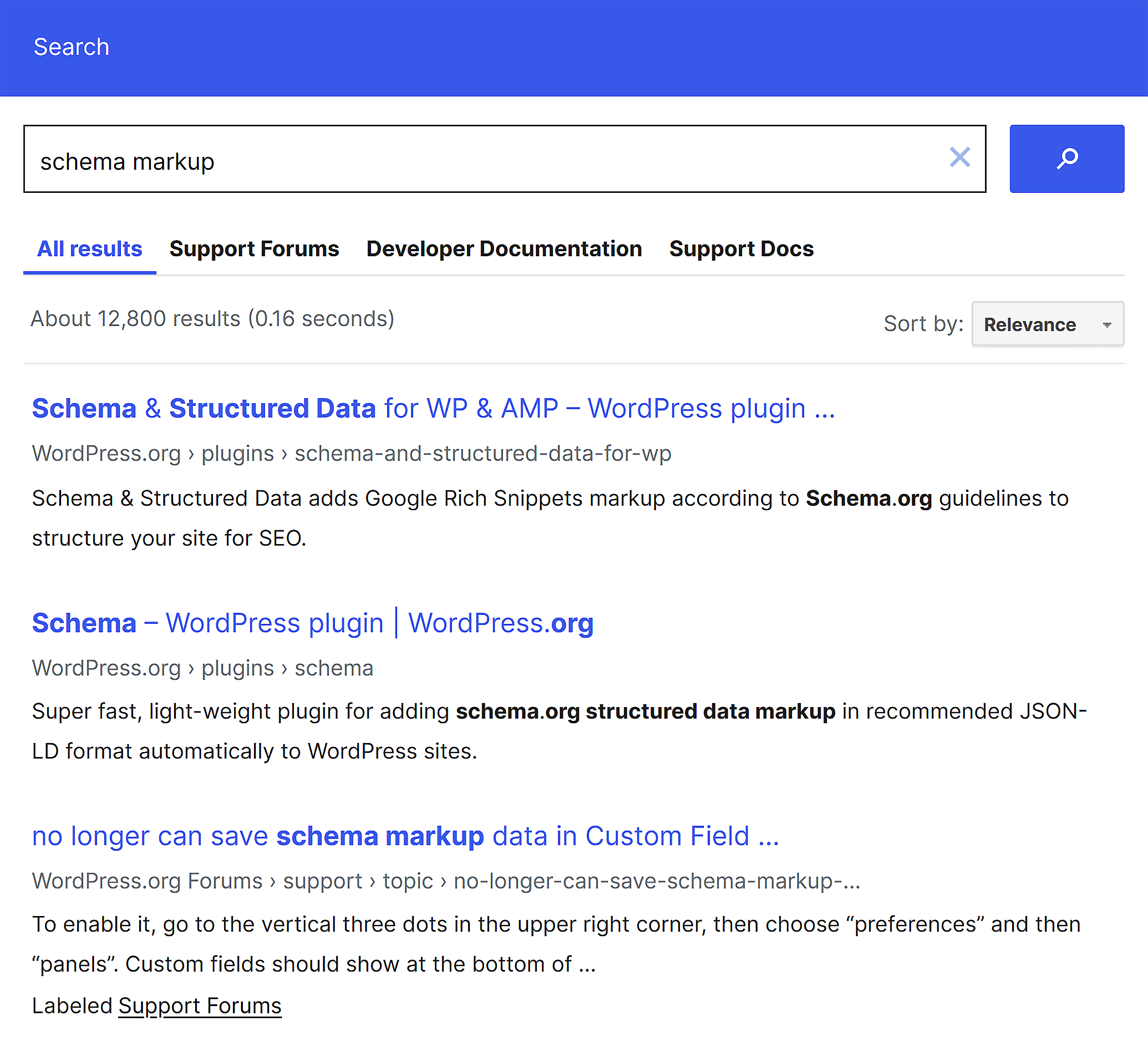WordPress – Schema Markup WordPress – Schema Markup