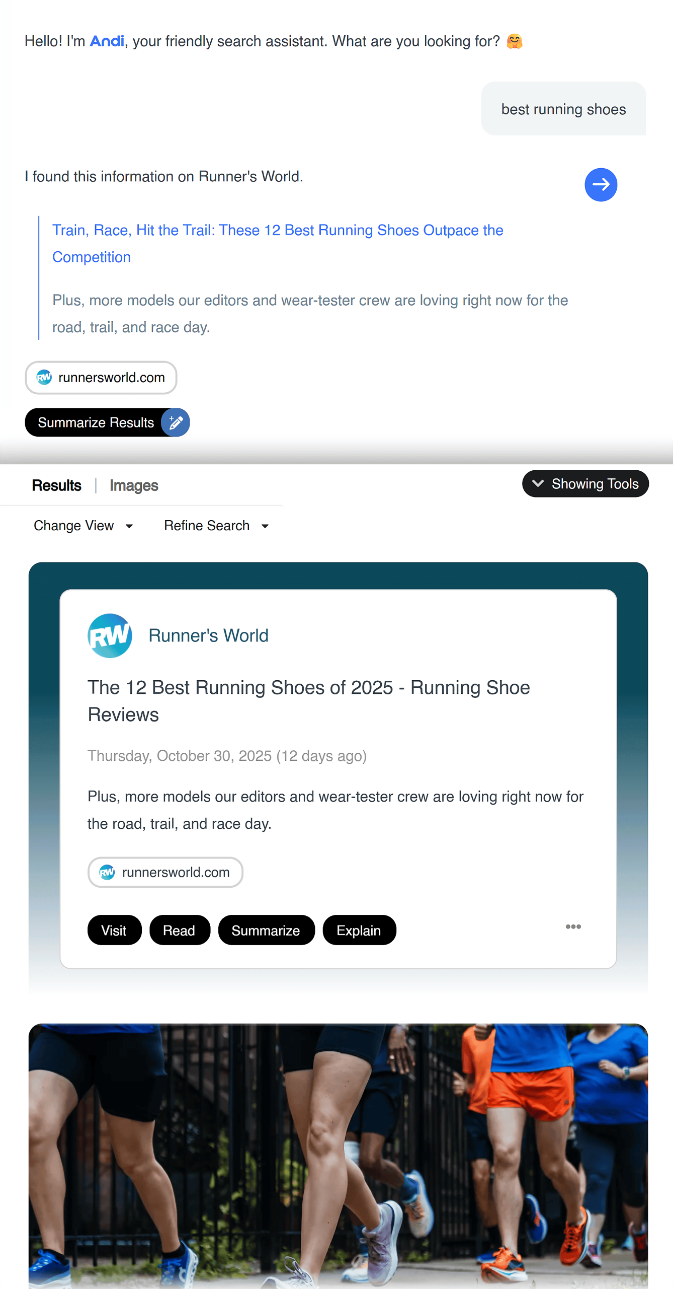 Andi Search – Best running shoes